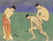 Henri Matisse The Boules Players (mk35) oil painting on canvas